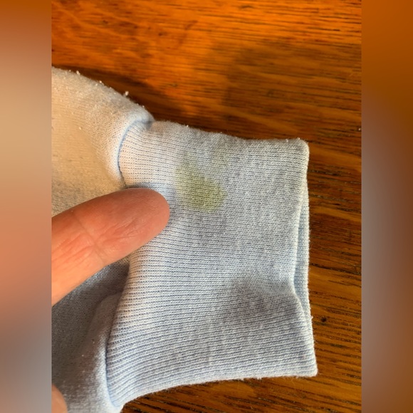 Vintage Top Stitch by Morning Sun Sweatshirt M Snowmen Snow Grandma FLAWS - Picture 8 of 15